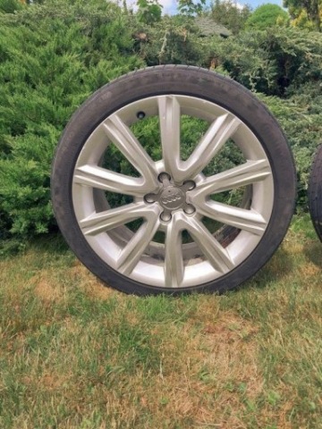 ТИТАНОВЫЕ ДИСКИ AUDI 18 ET 39 5X112 8JX18 H2 4 ШТУКИ Z ШИНАМИ 