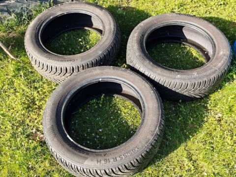 3 X ШИНИ CONTINENTAL ЗИМОВІ 205/55 R16 H 