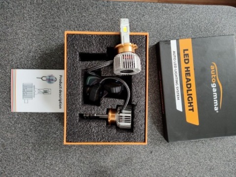 ЛАМПОЧКИ LED (СВІТЛОДІОД) D2S D2R CANBUS ПОТУЖНЕ 160W 25000LM 6000K 2 SZT. 