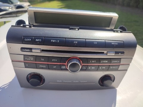 Radio CD z wyświetlaczem Mazda 3 BK 