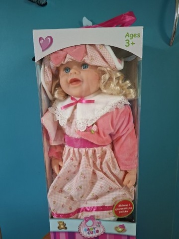 Lalka bobas mówi I śpiewa po polsku