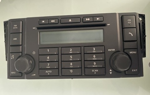 RADIO CD LAND ROVER FREELANDER II PANEL GRABADORA  