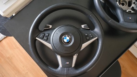 BMW E60 5 E63 6 РУЛЬ ПОДУШКА SPORT ЛЕПЕСТКИ