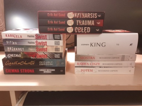 13 nowych książek, nie czytane