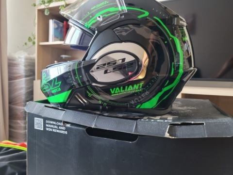 ШОЛОМ LS2 VALIANT NUCLEUS FF399 ROZM. L 