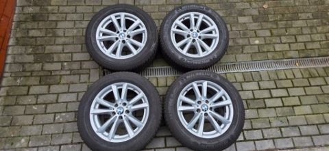 КОЛЕСА АЛЮ BMW 8,5JX18, 5X120, ET46, OTW. 72,6MM + ШИНИ 255/55/18 ZIMA! 