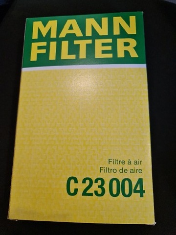 Filtr powietrza Mann C23004 