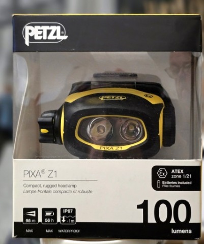 ФОНАРИК ПЕРЕДНЯЯ PETZL PIXA Z1 ATEX 100 LUMENOW IP67 