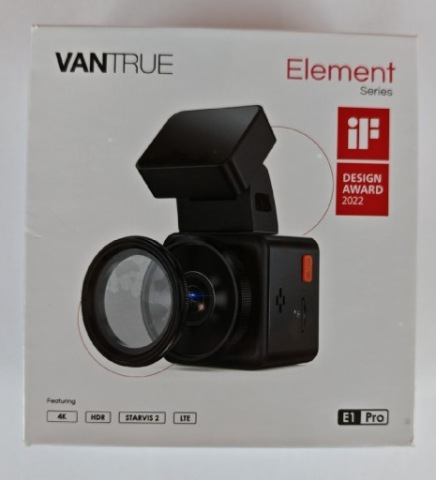 VANTRUE E1 PRO ВИДЕОРЕГИСТРАТОР 4K HDR STARVIS 2 NOWY. 