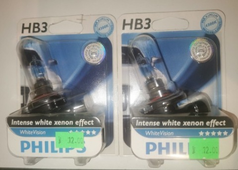 2SZT. ЛАМПОЧКИ PHILIPS HB3 INTENSE WHITE КСЕНОН EFFECT 4300K ДЕШЕВО 