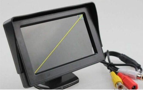 MONITOR LCD 4,3’’ FOR CAMERA REAR VIEW PARKING  