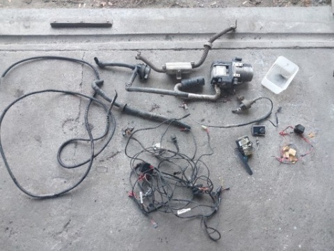 WEBASTO NA ПУЛЬТА 12V 5KW BENZYNOWE БЕНЗИНА КОМПЛЕКТНИЙ 