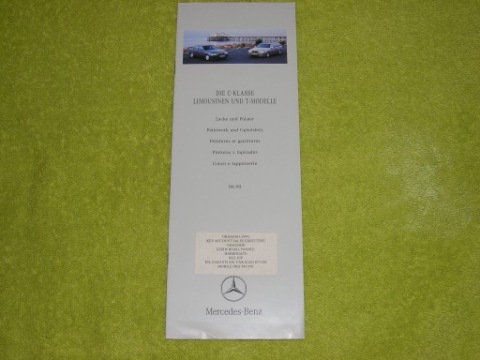 MERCEDES C CLASSE 1998 РІК .WYPOSAZENIE-TAPICERKA 