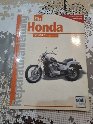 MANUAL NAPRAWY MOTOCYKLA HONDA VT 600C  