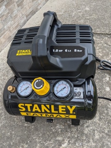 COMPRESOR STANLEY DST 101/8/6 8BAR 6L COMPRESOR  