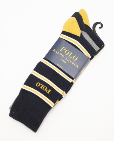 Skarpety męskie POLO Ralph Lauren rozm. 43-46 3-PAK