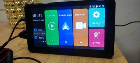 GRABADORA DE VÍDEO DVR 2 PIEZAS CÁMARA AGD ANDROID AUTO CARPLAY  