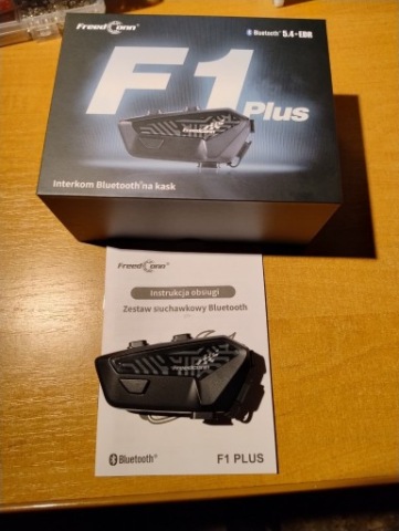 ІНТЕРКОМ FREED CONN F1 PLUS, НОВИЙ NIEUZYWANY. 