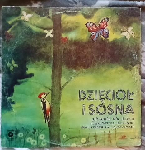 Dzięcioł i sosna - winyl  