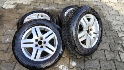 ОРИГІНАЛ ДИСКИ BBS VW GOLF IV BORA AUDI A3 15'' 5X100 ET38 + ШИНИ DUNLOP 