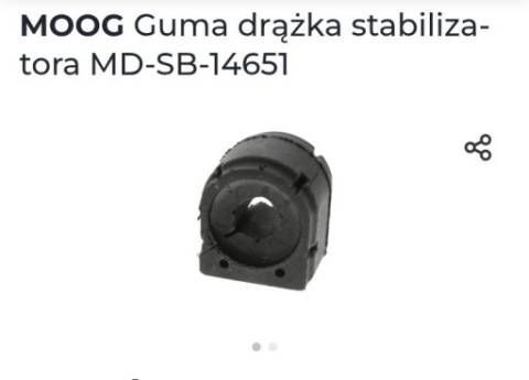 MOOG MD-SB-14651 ZAWIESZENIE, СТАБИЛИЗАТОР MAZDA CX5 