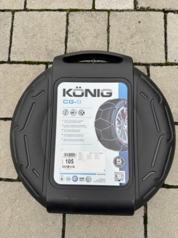 LANCUCHY SNIEGOWE KÖNIG CG-9 105 НОВЕ 