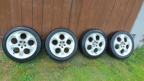 ТИТАНОВІ ДИСКИ 17 5X98 ALFA ROMEO 