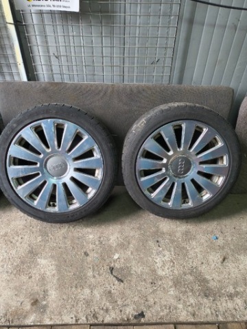 ПРОДАМ КОЛЕСА 19 ОРИГІНАЛ AUDI 4E0601025N 5X112 Z ШИНАМИ ЗИМОВИМИ 5MM 