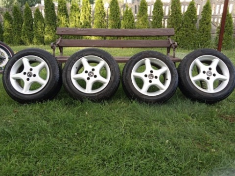 ДИСКИ АЛЮМИНИЕВЫЕ HONDA 4X100 R 14 Z ШИНАМИ 