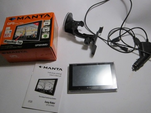 Manta GPS 510 MST niesprawna 