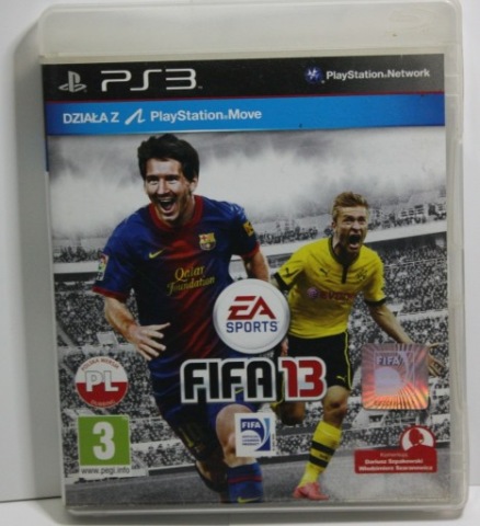 FIFA 13 – PS3 | Polska wersja językowa | Obsługa PlayStation Move