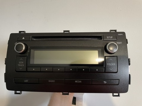 TOYOTA AURIS II RADIO ORIGINAL 86120-02880 - milautoparts-fr.ukrlive.com