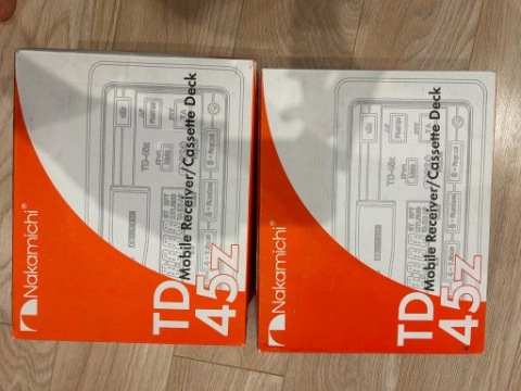 NAKAMICHI TD-45Z (AMBER & GREEN) – НОВОЕ W ОРИГИНАЛЬНЫХ PUDELKACH (NOS) 