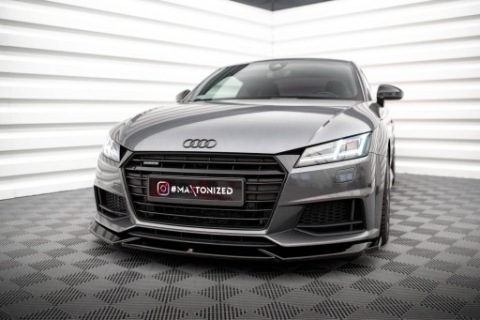 SPLITTER ПЕРЕДНІЙ V.1 MAXTON DESIGN AUDI TT S / S- ТРОСА 8S 