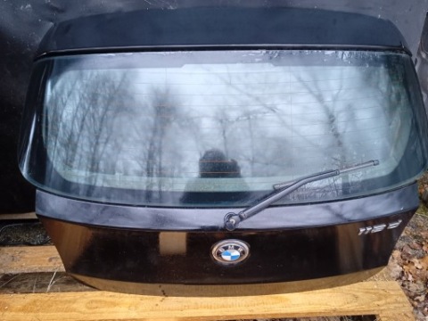 КРИШКА БАГАЖНИКА ЗАД ЗАДНЯ BMWE E87 КОМПЛЕКТНА DO ВСТАНОВЛЕННЯ ЧОРНИЙ SAPPHIRE 
