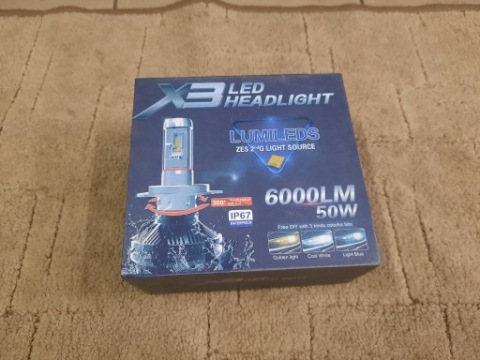 ЛАМПОЧКИ LED (СВІТЛОДІОД) H11 LUMILEDS ZES X3 100W 12000LM 2 GEN 