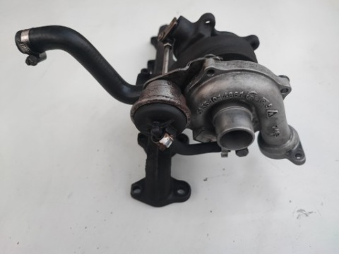 TURBINA/TURBOSPREZARKA (54351014861) + КОЛЕКТОР КОМПЛЕКТ - FORD FIESTA MK6 