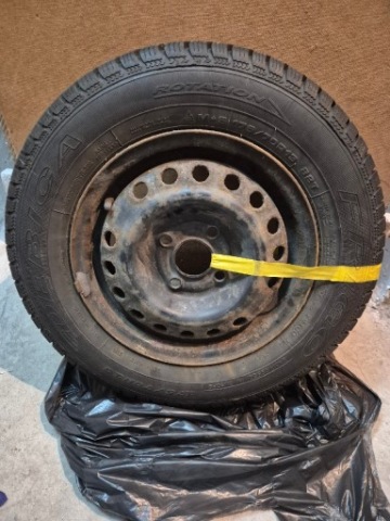 КОМПЛЕКТ КОЛІС ЗИМОВИХ DEBICA FRIGO 175/70 R13, NA СТАЛЕВІ FELDZE+ КОВПАКИ 