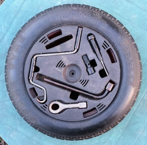КОЛЕСО ЗАПАСНЕ ДОКАТКА FIAT PANDA PUNTO SEICENTO 135/80 B13 