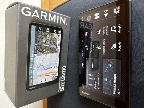 НАВИГАЦИЯ TIR GARMIN DEZL LGV710 7” ZESTAW+POKROWI