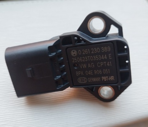 ДАТЧИК ТИСКУ ТИСКУ BOSCH НОВИЙ ОРИГІНАЛЬНИЙ 0261 230 389, 04E906051 