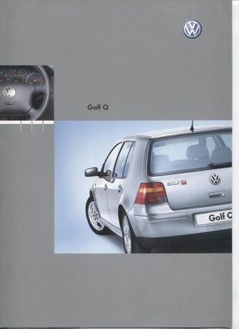 PROSPEKT-VW GOLF Q 