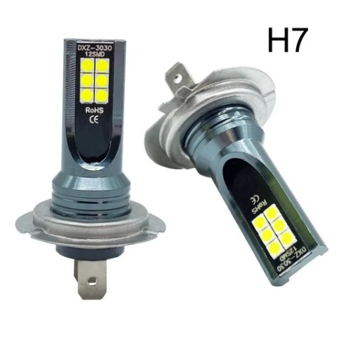 ЛАМПОЧКИ LED (СВІТЛОДІОД) H7 20W 2000LM 
