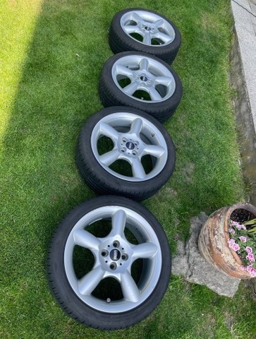 КОЛЕСА ДИСКИ МІНІ 4X100 FALKEN 205\/45 R17 RUNFLAT фото