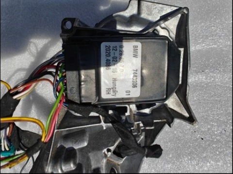 BMW КОМПЛЕКТ ПРОВОДІВ МОДУЛЬ ПРАВОЇ ДЗЕРКАЛА OE 7443906 