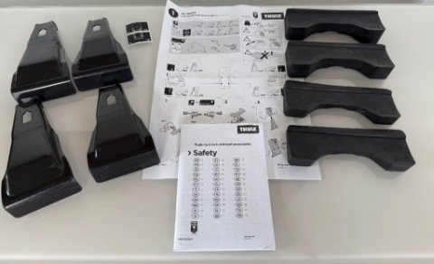 THULE НАБІР 145222 – КОМПЛЕКТ DO RANGE ROVER EVOQUE / ВЖИВАНИЙ 