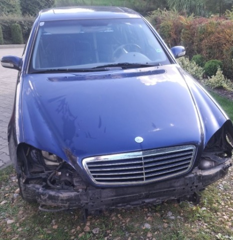 КАПОТ W220 S500 1999R ПЕРЕД РЕСТАЙЛОМ 