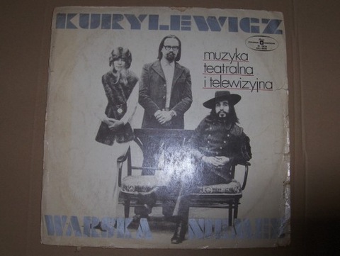 Kurylewicz, Warska, Niemen – (1972) 1PR G/VG 