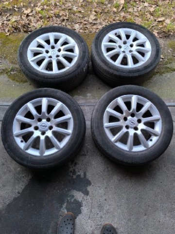 ТИТАНОВІ ДИСКИ OPEL 16 ДЮЙМИ 5X110 ET 37 6,5JX16H2 