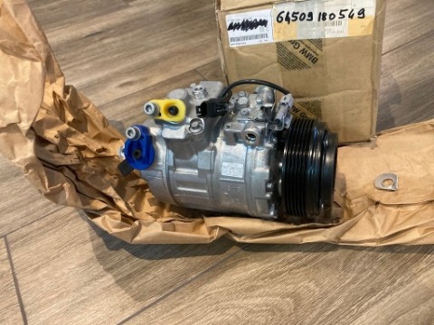 BMW E-81 E-88 E-90 E-60N ОРИГІНАЛЬНИЙ КОМПРЕСОР КОНДИЦИОНЕРА 64509180549 НОВИЙ 